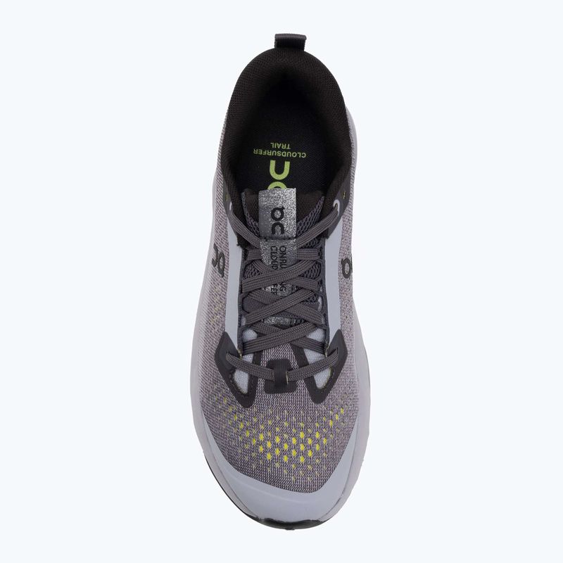 Pantofi de alergare damă On Cloudsurfer Trail 2 iron/lilac 5