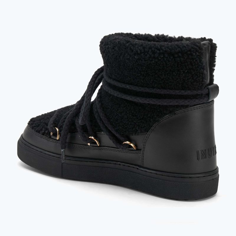 Ghete de iarnă pentru pentru femei INUIKII Curly black 3