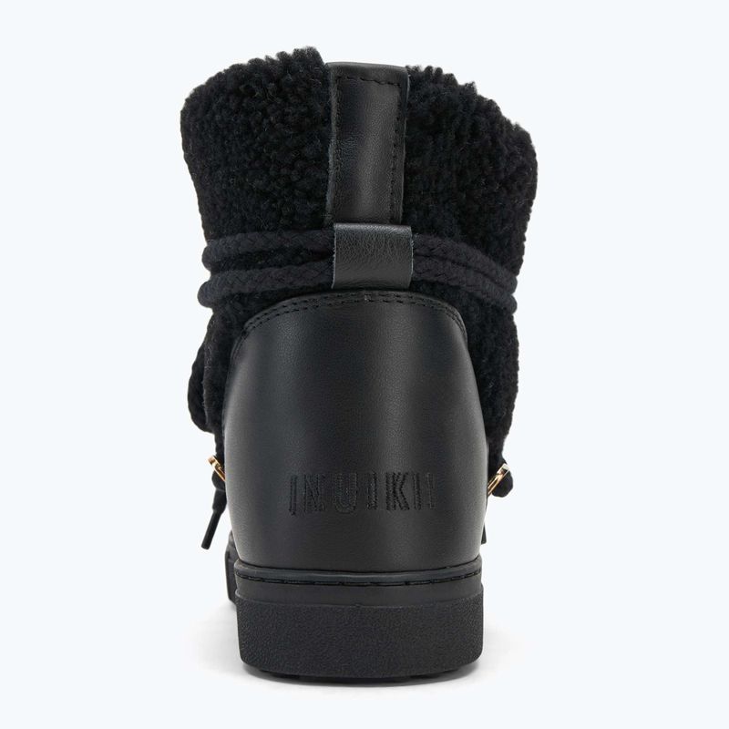 Ghete de iarnă pentru pentru femei INUIKII Curly black 6