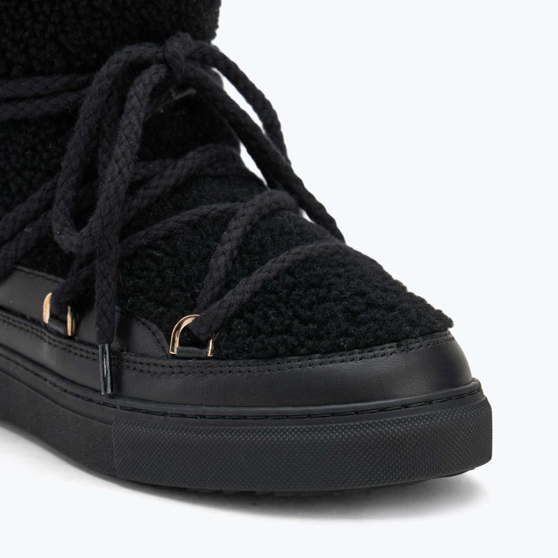 Ghete de iarnă pentru pentru femei INUIKII Curly black 7