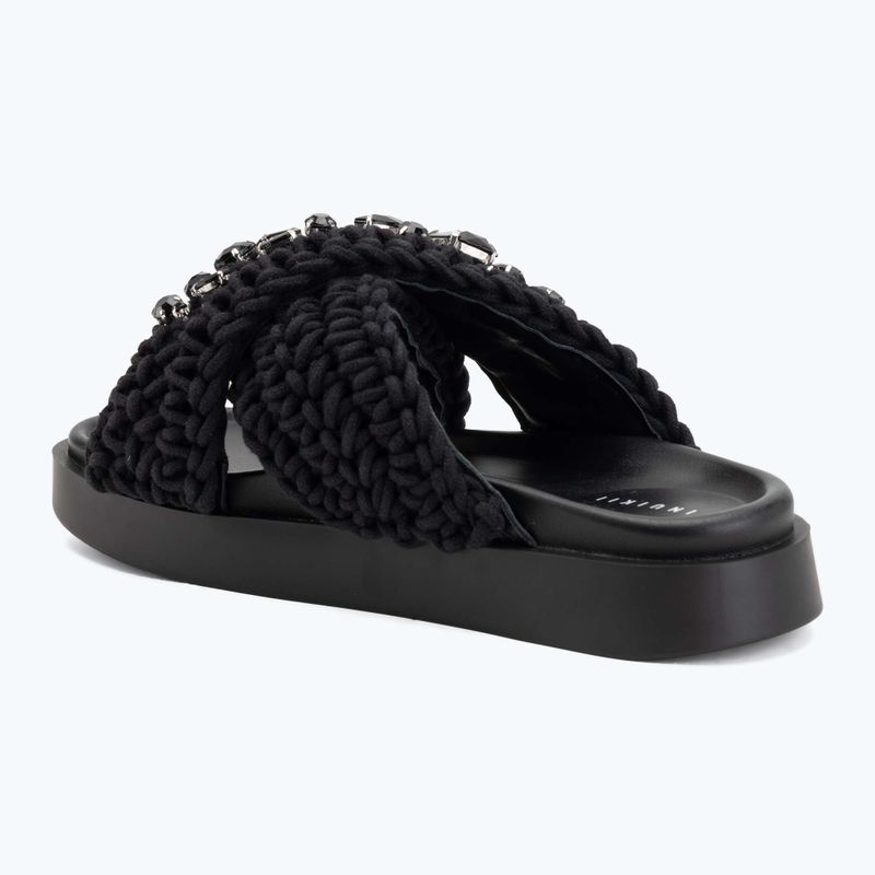Șlapi pentru femei INUIKII Woven Stones black 3