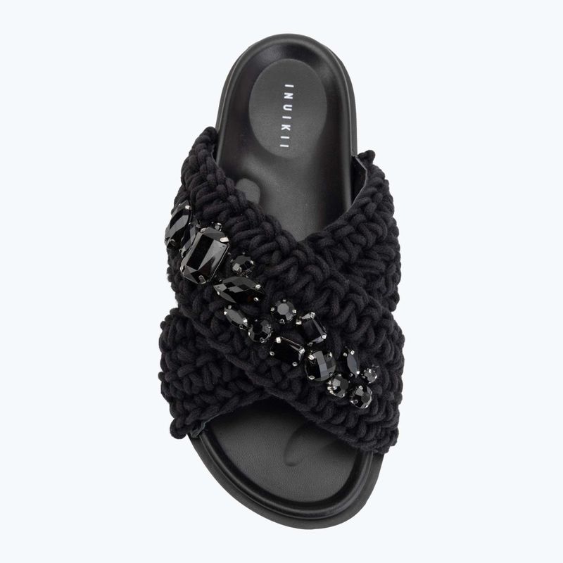Șlapi pentru femei INUIKII Woven Stones black 5