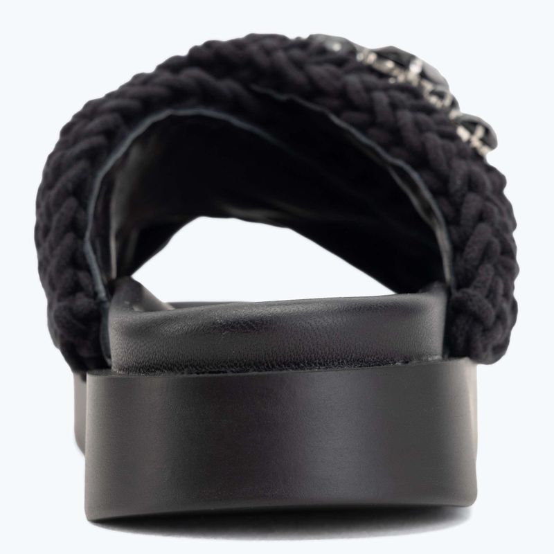 Șlapi pentru femei INUIKII Woven Stones black 6