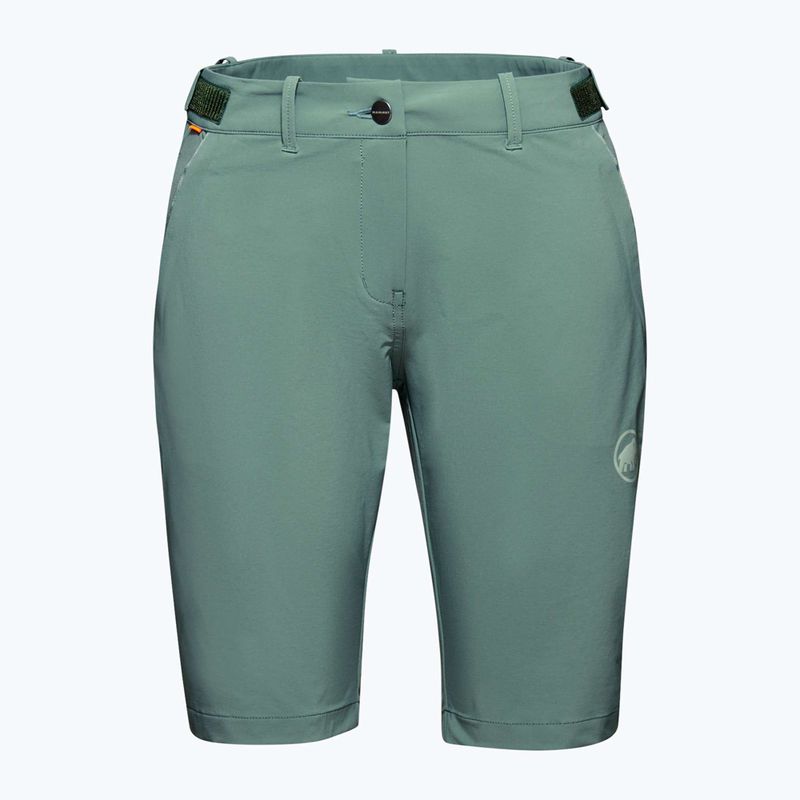 Pantaloni scurți de trekking pentru femei Mammut Runbold Roll Cuff verde 1023-00720-40236-36-10 7