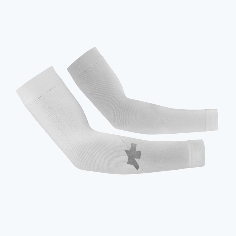 Mânecuțe pentru ciclism ASSOS Summer Arm UV Protector P1 white 2