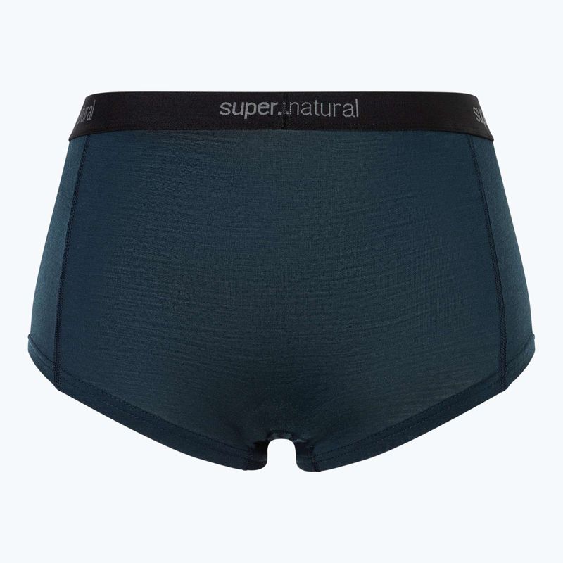 Boxeri termoactivi pentru femei super.natural Tundra 175 Hipser 2 pary blueberry/blueberry 2