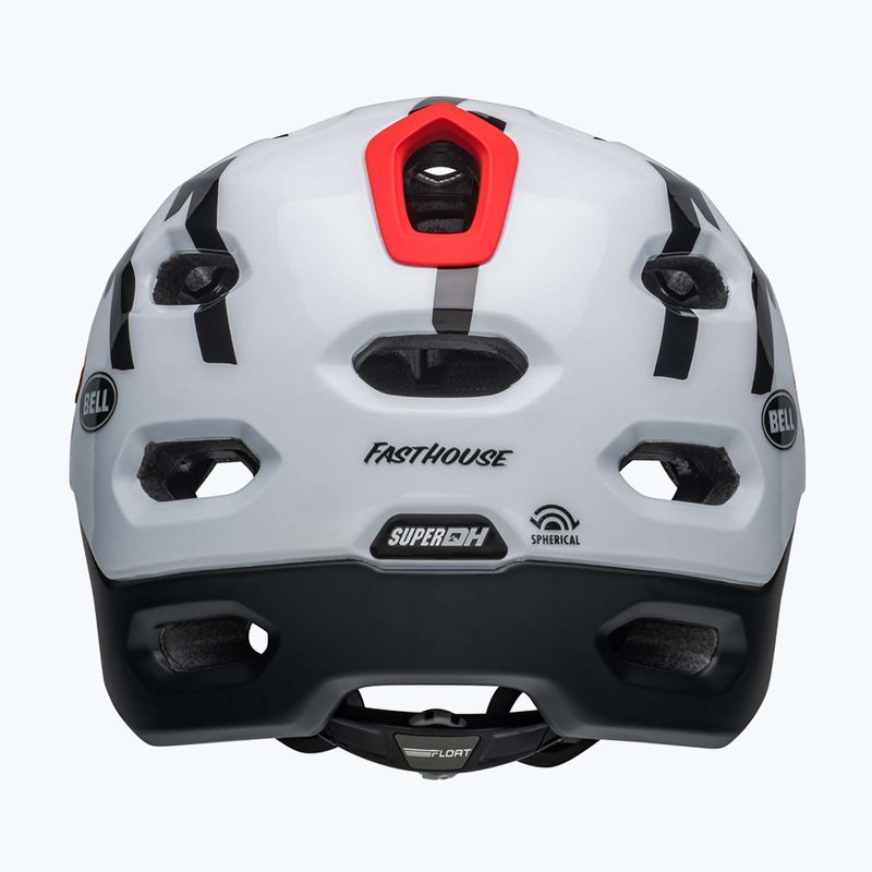 Cască de ciclism Bell FF Super DH MIPS Spherical fasthouse matte gloss black/white 5
