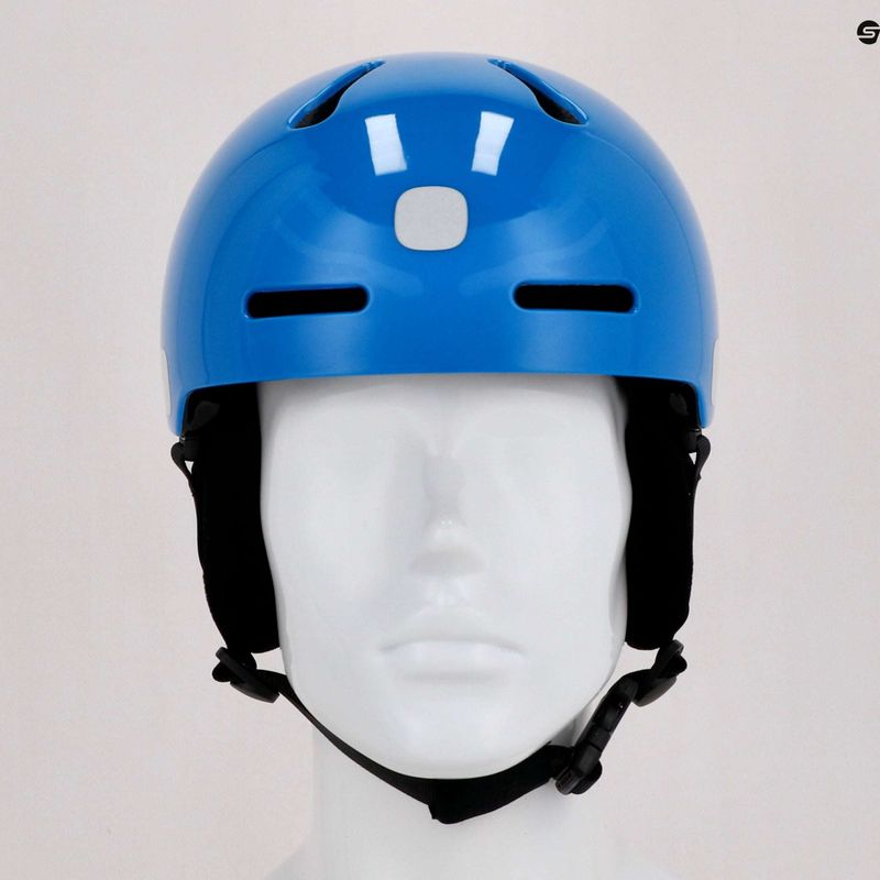 Căști de schi pentru copii POC POCito Fornix MIPS fluorescent blue 15