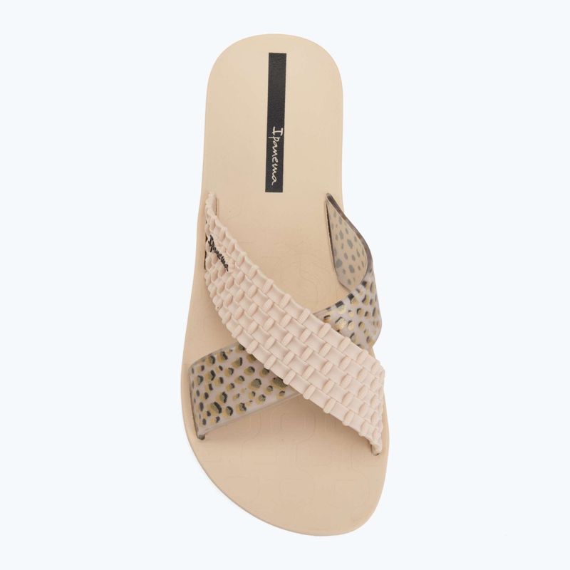 Papuci pentru femei Ipanema Sense Slide beige/beige/black 5