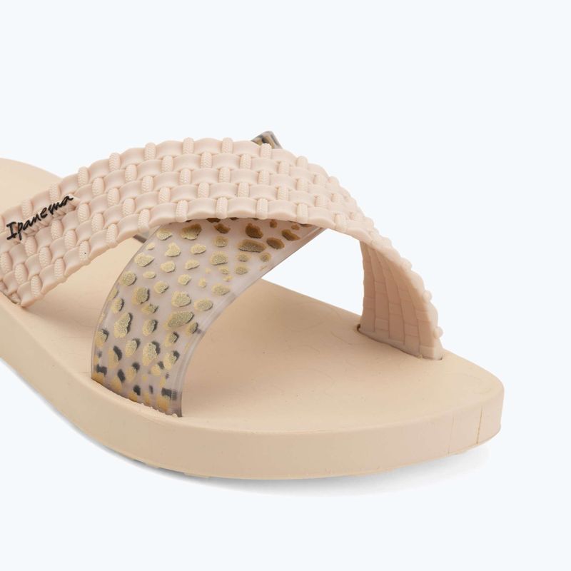 Papuci pentru femei Ipanema Sense Slide beige/beige/black 7