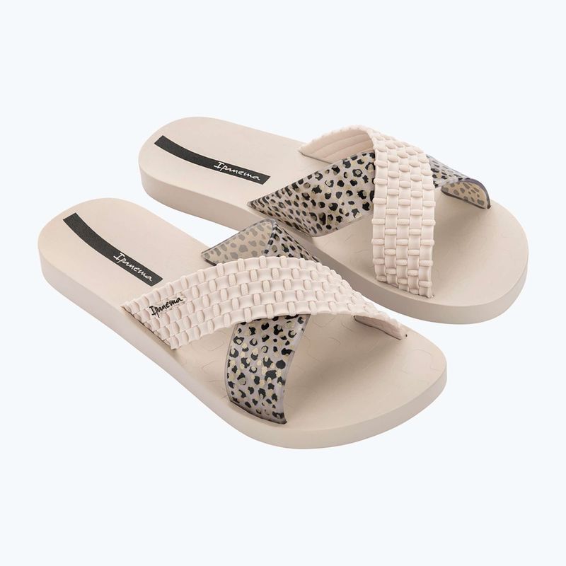 Papuci pentru femei Ipanema Sense Slide beige/beige/black 9