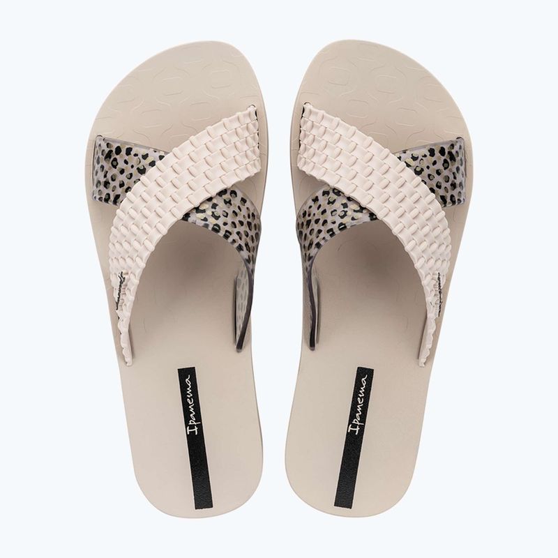 Papuci pentru femei Ipanema Sense Slide beige/beige/black 10
