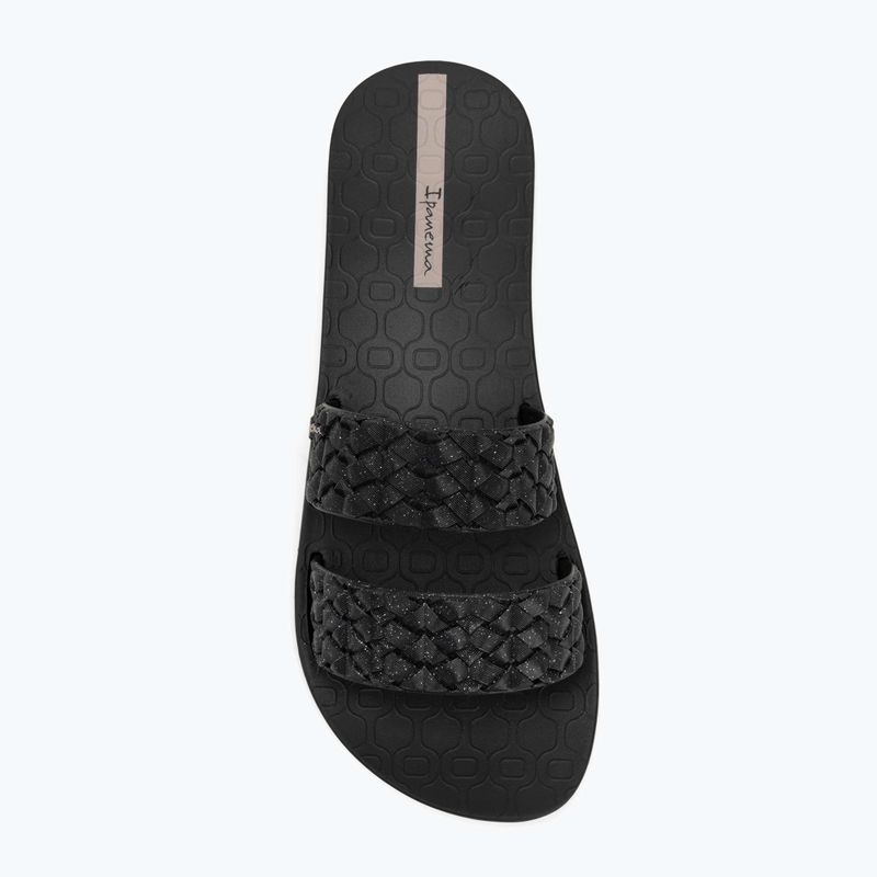 Papuci pentru femei Ipanema Renda II black/glitter black 5