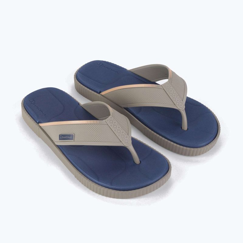 Șlapi de bărbați Ipanema Vintage gri / gri / albastru 8