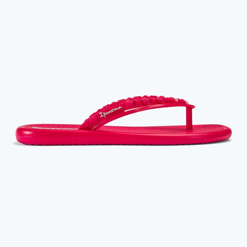 Papuci pentru femei Ipanema Meu Sol Thon dark pink/green 2