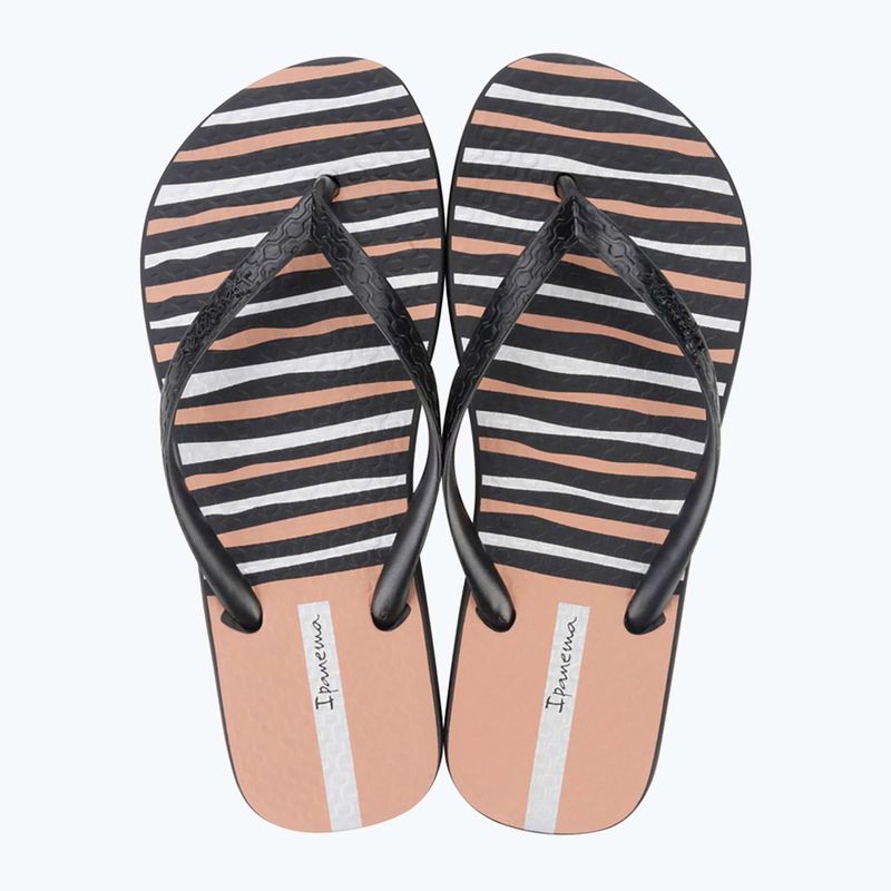 Șlapi pentru femei Ipanema Classic Happy XII black/black/pink 9