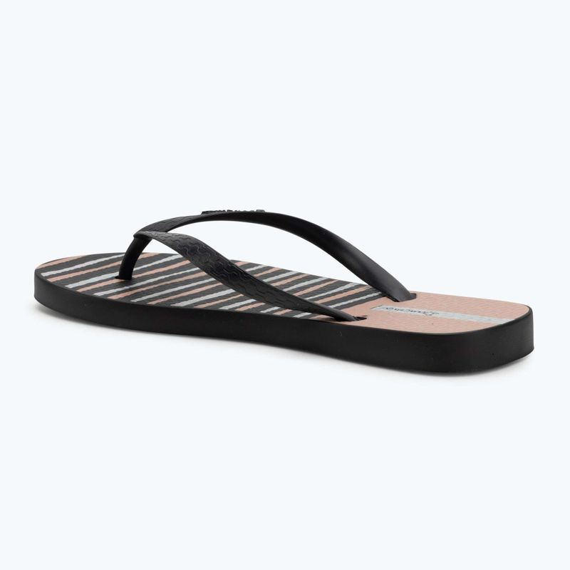 Șlapi pentru femei Ipanema Classic Happy XII black/black/pink 3