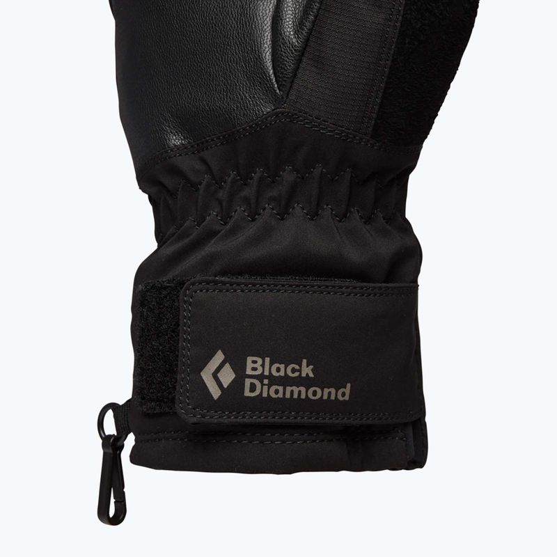 Mănuși negre de trekking Black Diamond Mission 2