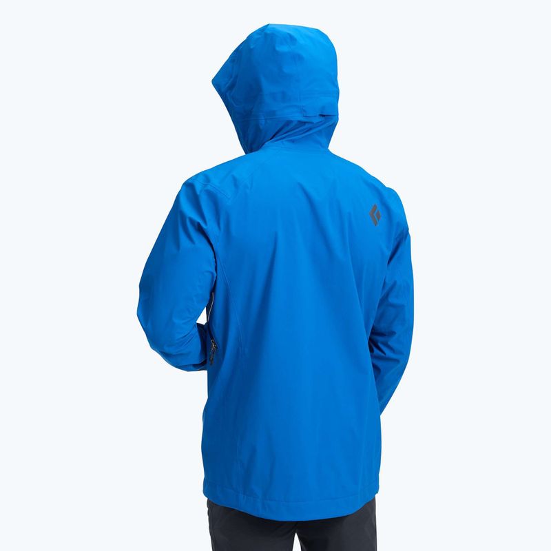 Geacă de ploaie pentru bărbați Black Diamond Highline Stretch Shell drifter blue 2