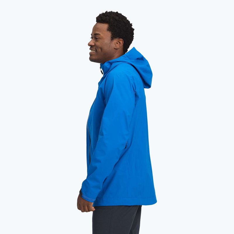 Geacă de ploaie pentru bărbați Black Diamond Highline Stretch Shell drifter blue 3