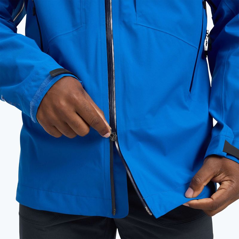 Geacă de ploaie pentru bărbați Black Diamond Highline Stretch Shell drifter blue 8