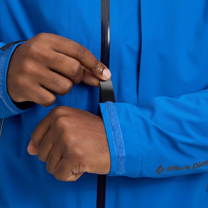 Geacă de ploaie pentru bărbați Black Diamond Highline Stretch Shell drifter blue 9