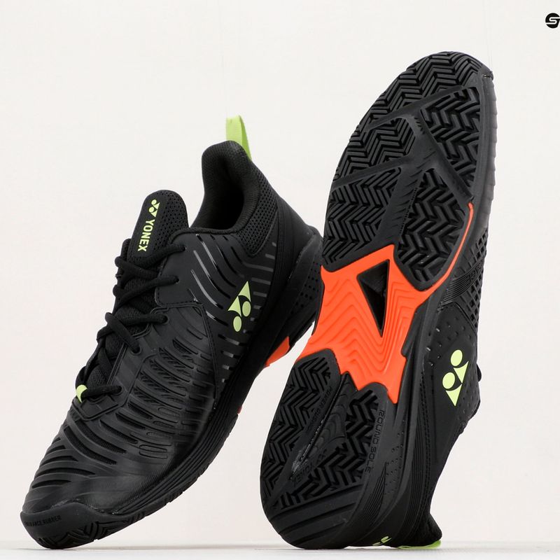Încălțăminte de tenis pentru bărbați YONEX Sonicage 3 neagră STMSON32 19