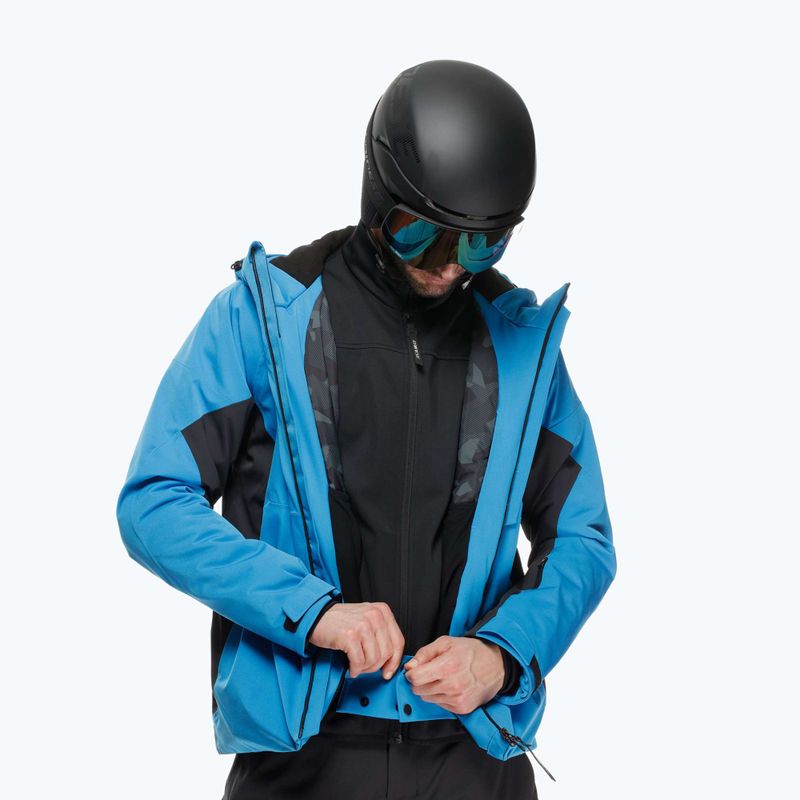 Geacă de schi pentru bărbați Dainese Etra Aerosense Dry Core Ready blue/stretch limo 7