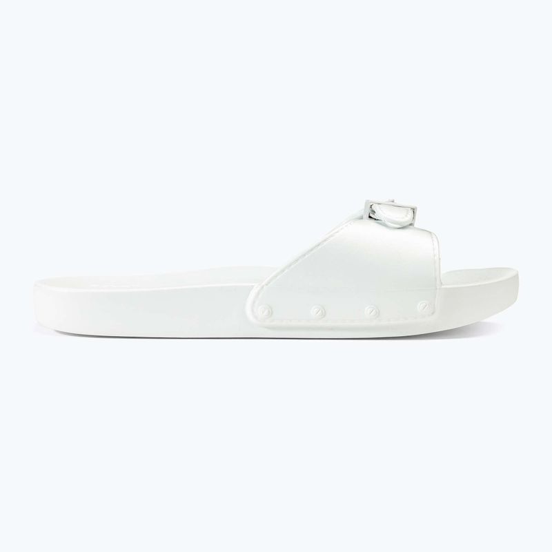 Papuci pentru femei  Scholl Pescura Flat Aqua Eva off white 2
