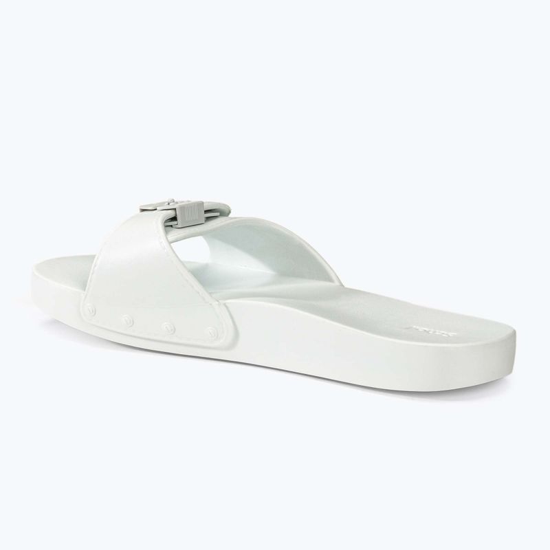 Papuci pentru femei  Scholl Pescura Flat Aqua Eva off white 3