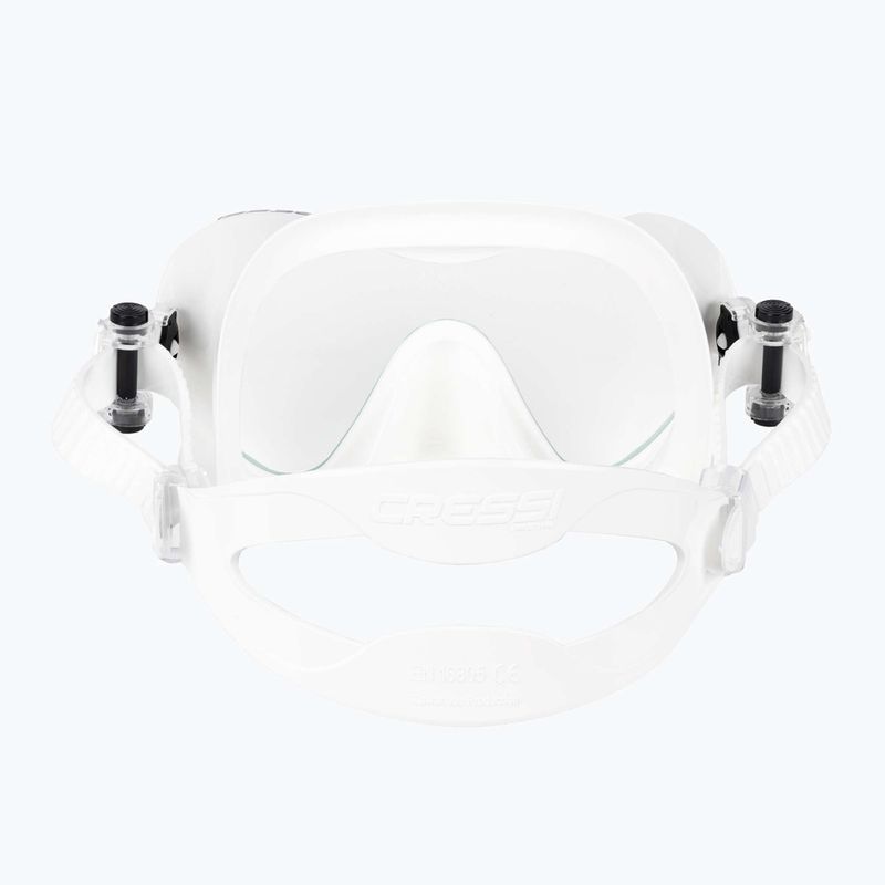 Mască de scufundări Cressi F1 albă ZDN283000 4