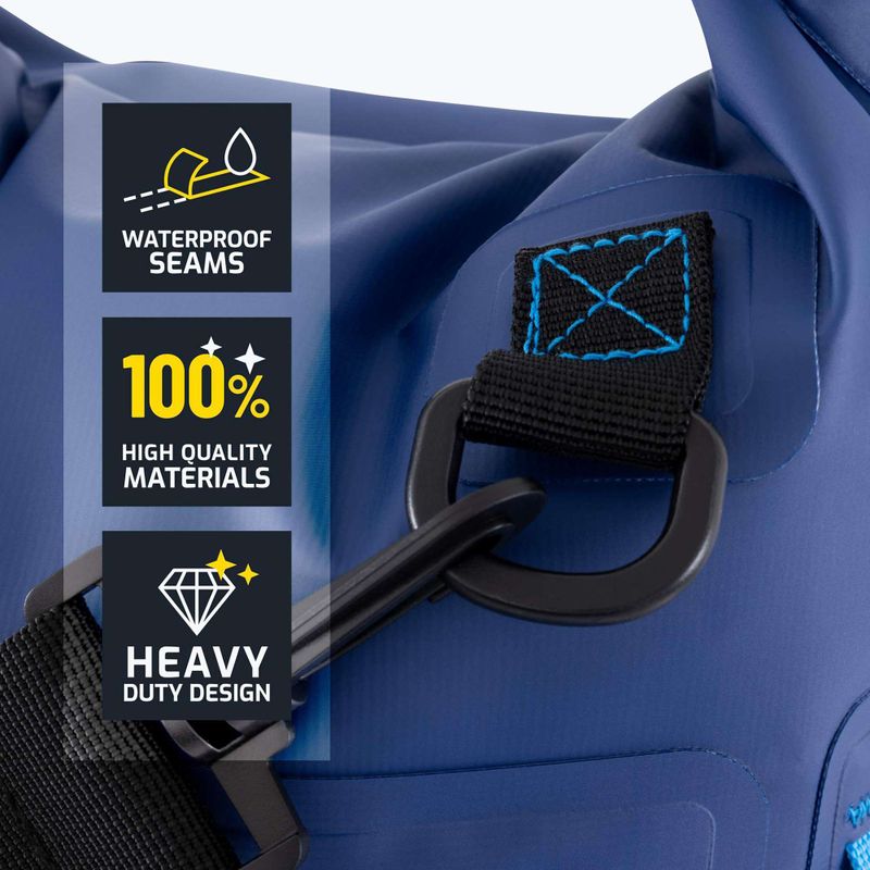 Sac impermeabil Cressi Ocelot Dry Bag 10 l blue/light blue 5