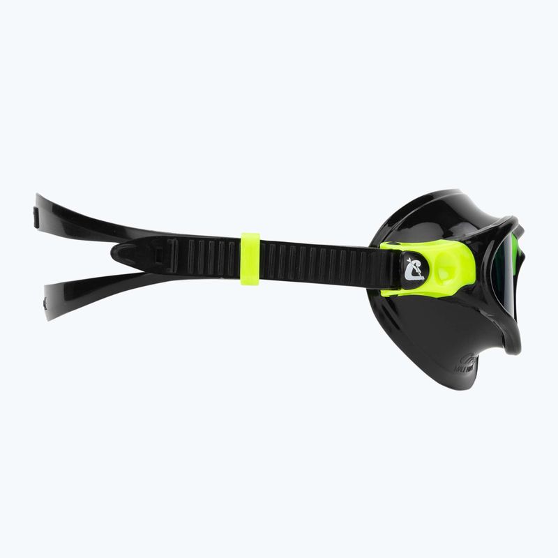 Mască de înot Cressi Cobra black/black/lime smoked 3