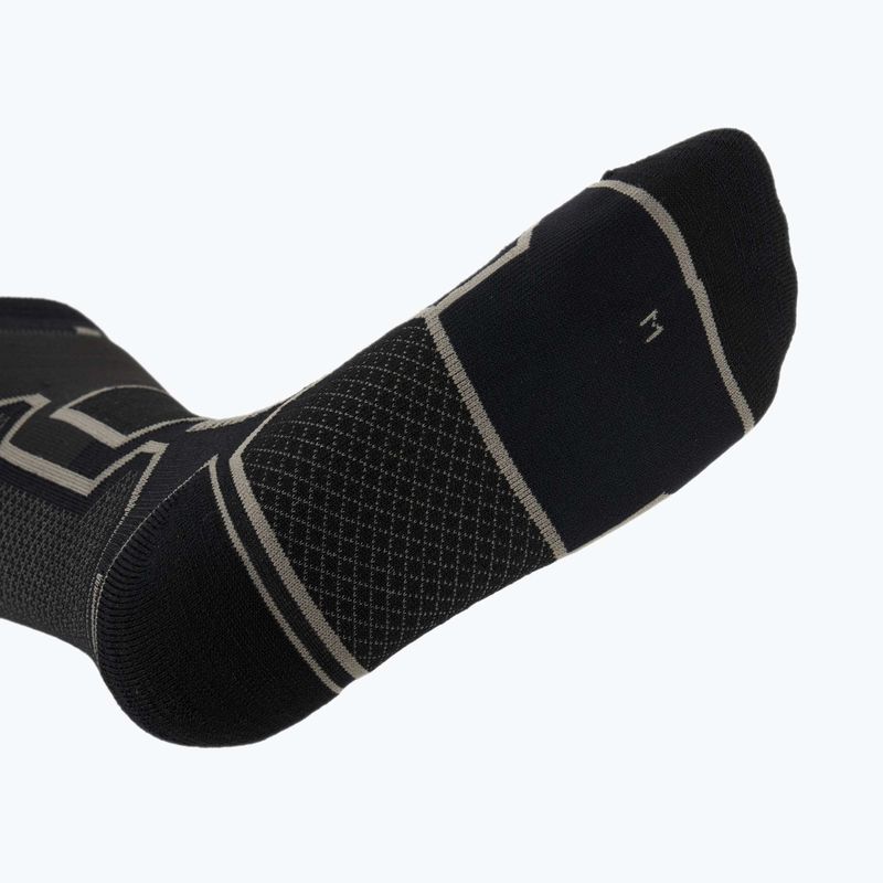 Șosete de schi Mico Medium Weight Warm Control Ski nero grigio 4