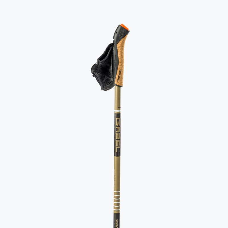 Bețe de mers GABEL Strech Lite Nordic, maro, 7008352621000 2