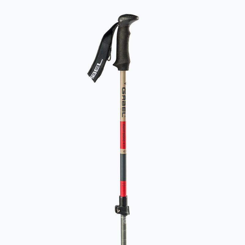 GABEL Mont Blanc F.L. Bețe de trekking 4.0, roșu, 7008432400000 2