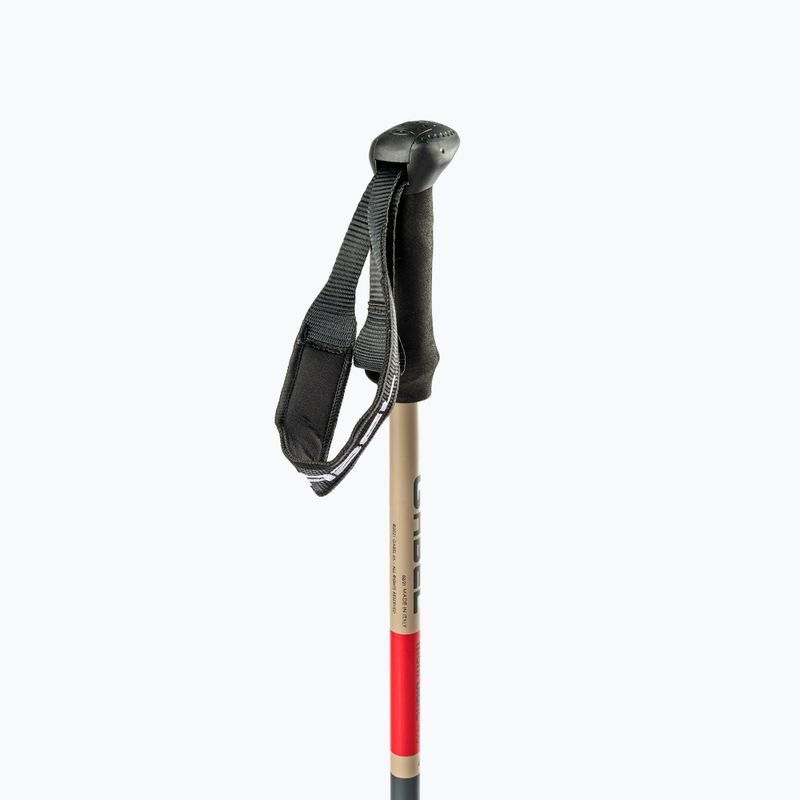 GABEL Mont Blanc F.L. Bețe de trekking 4.0, roșu, 7008432400000 3