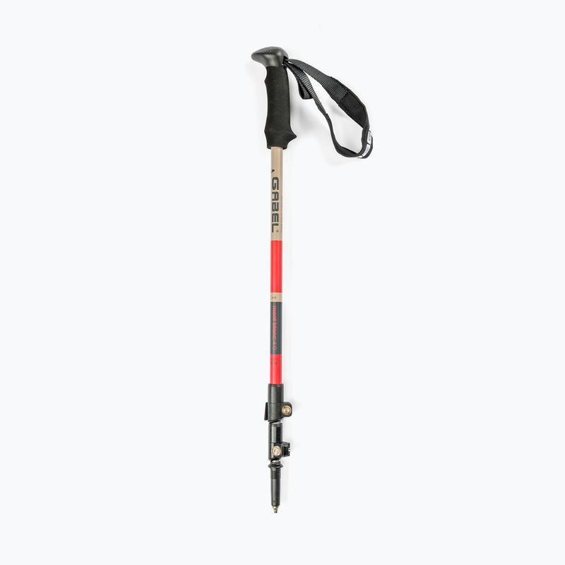 GABEL Mont Blanc F.L. Bețe de trekking 4.0, roșu, 7008432400000 5