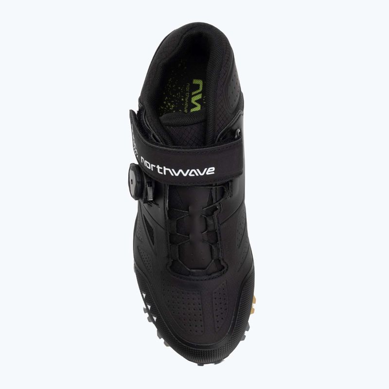 Încălțăminte de ciclism MTB pentru bărbați Northwave Enduro Mid 2 black/camouflage 5