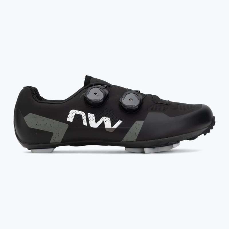 Încălțăminte de ciclism MTB pentru bărbați Northwave Extreme X black/dark grey 2