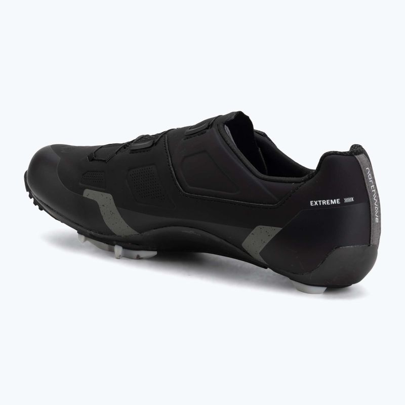 Încălțăminte de ciclism MTB pentru bărbați Northwave Extreme X black/dark grey 3
