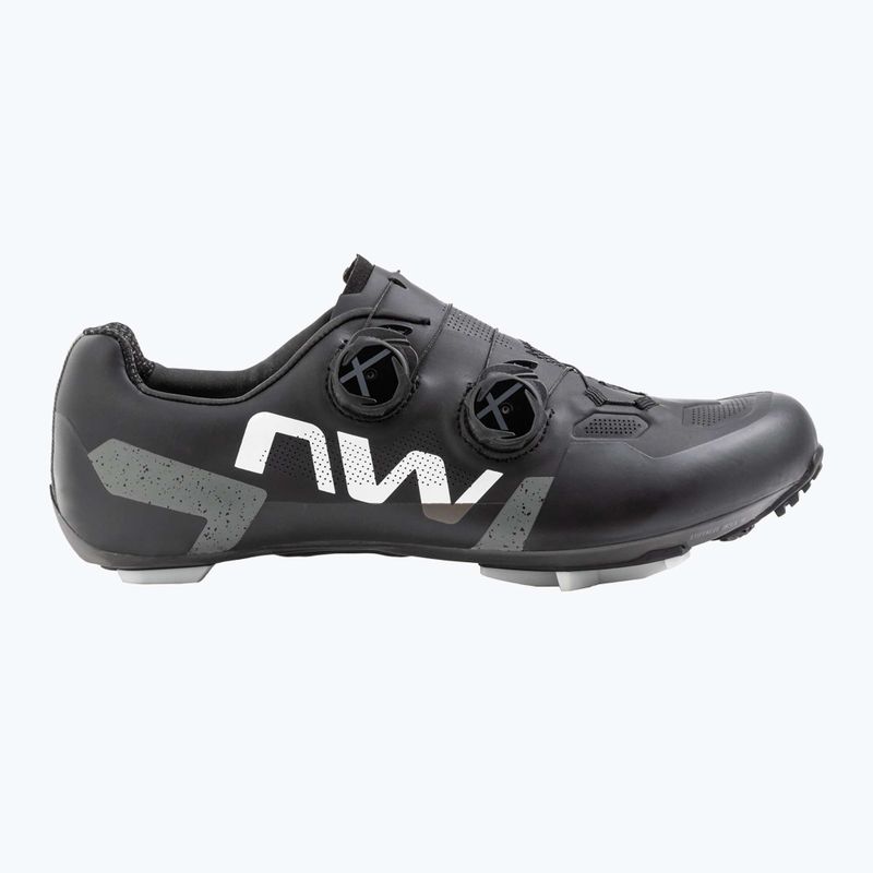 Încălțăminte de ciclism MTB pentru bărbați Northwave Extreme X black/dark grey 9