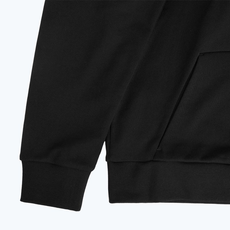 Bluză pentru bărbați EA7 Emporio Armani Train Visibility Hoodie black / gold 3