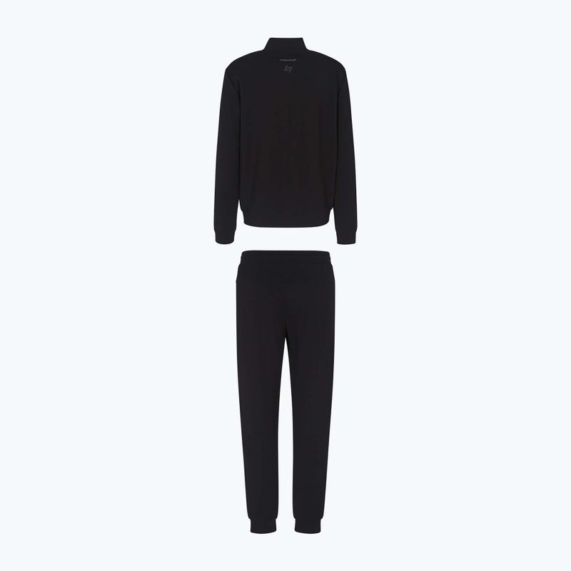 Trening pentru bărbați EA7 Emporio Armani Natural Ventus7 T-Suit T-Top Fz black 2