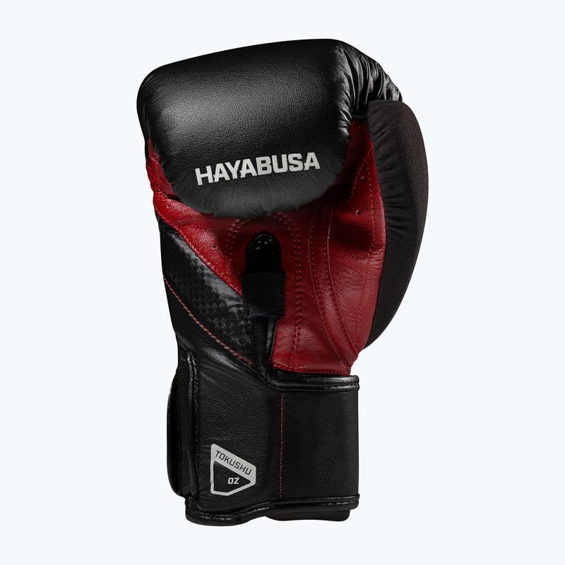 Mănuși de box Hayabusa T3 black/red 4