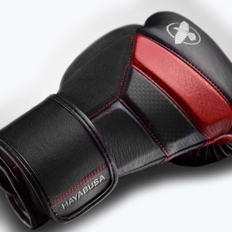 Mănuși de box Hayabusa T3 black/red 5