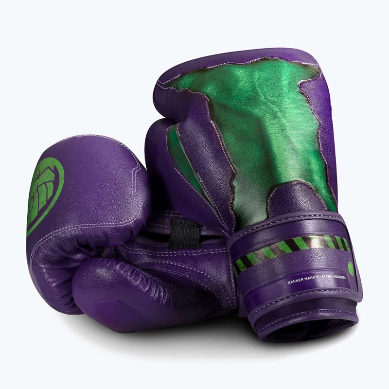 Mănuși de box Hayabusa Marvel's Hulk purple/green 9