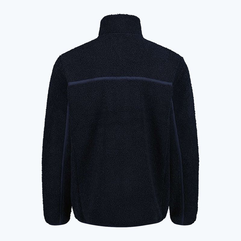 Geacă pentru bărbați CMP 35P3877 Teddy Highloft black/blue 2
