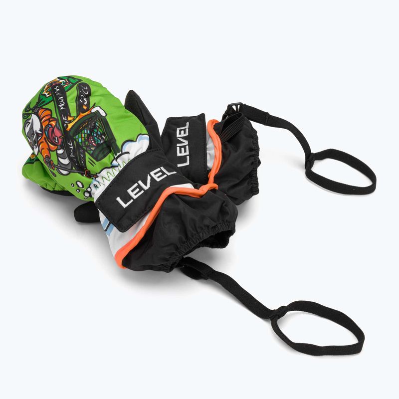 Mănuși de schi pentru copii  Level Animal lime 6