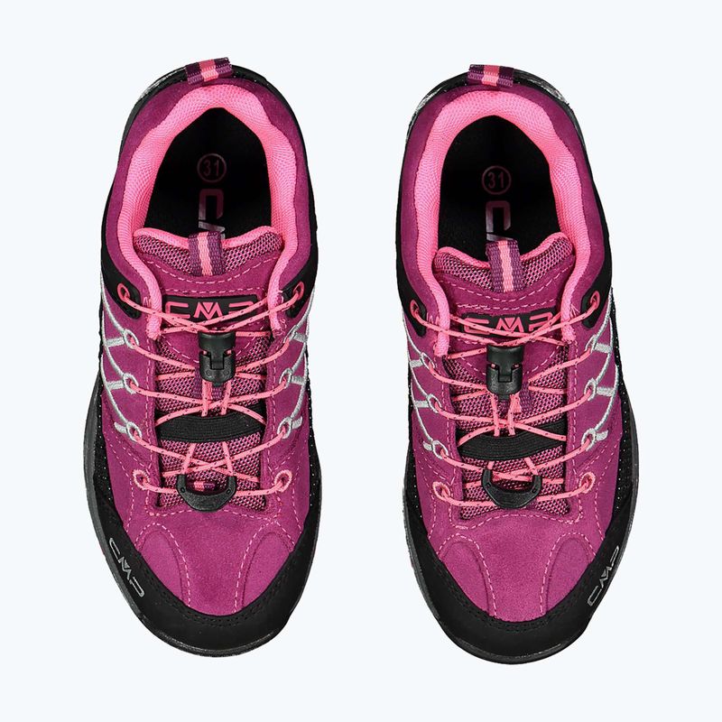 Încălțăminte de trekking pentru copii CMP Rigel Low Wp berry / pink fluo 11